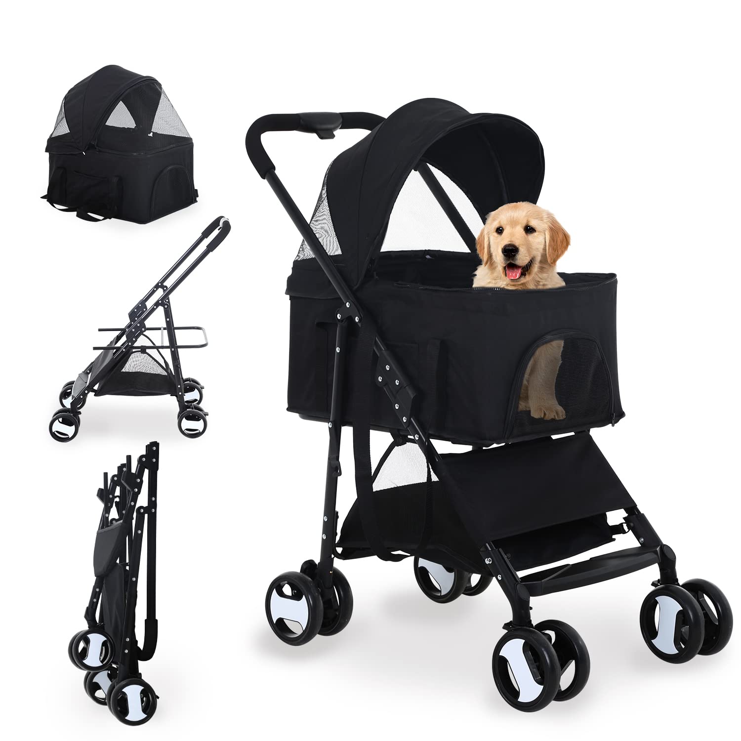 Read more about the article Pet Strollers for Small Dogs: The Ultimate Guide to Comfort and Style